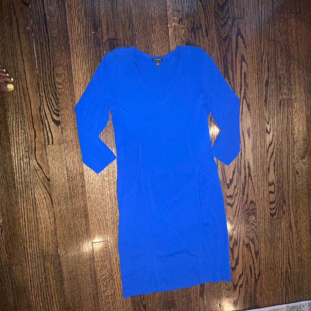 Royal blue dress